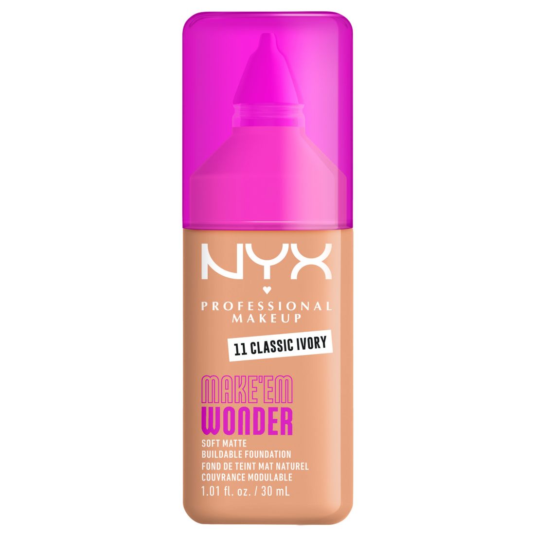 Nyx Professional Makeup Wonder Foundation, 0.84 oz.
