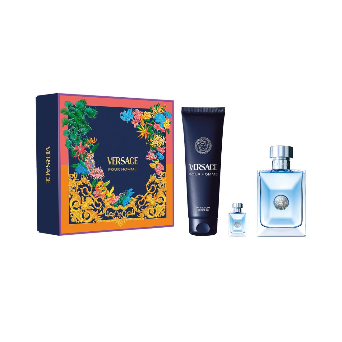 Versace 3-Piece Pour Homme Eau de Parfum Gift Set