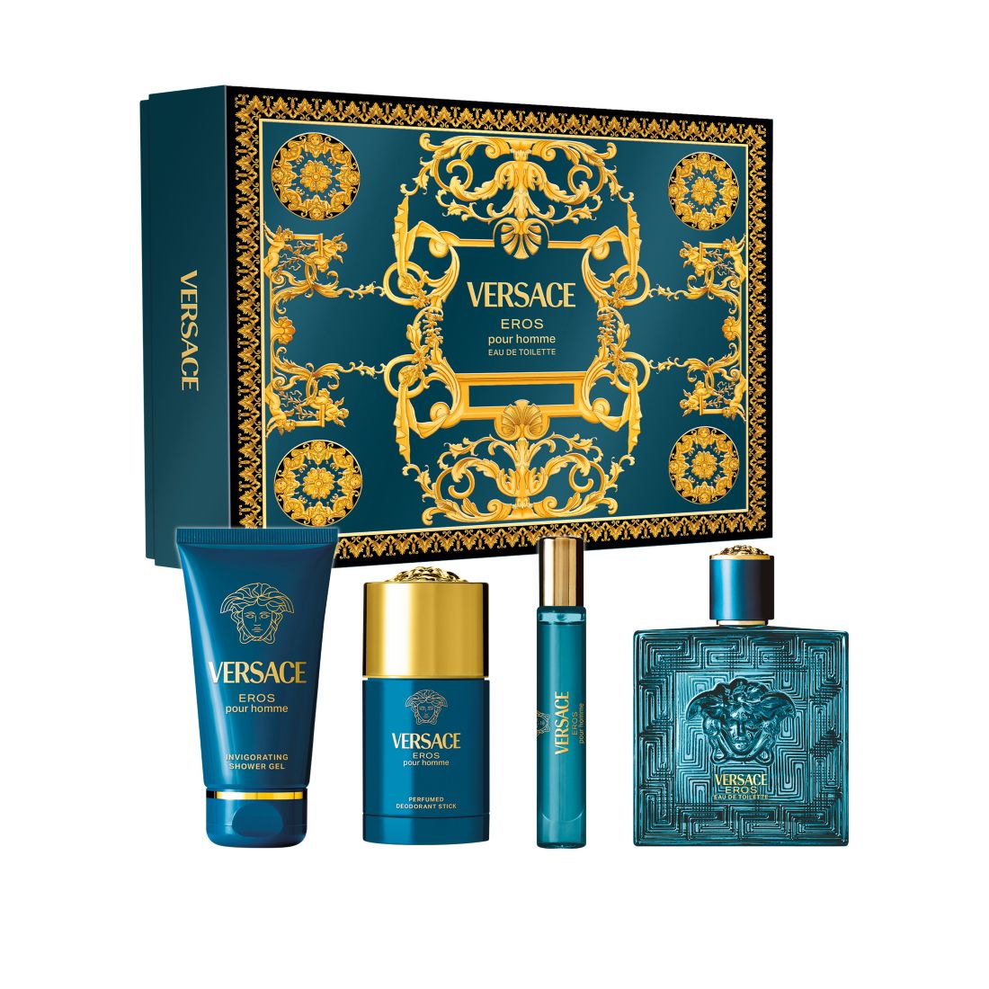 Versace 4-Piece Eros Eau de Toilette Gift Set