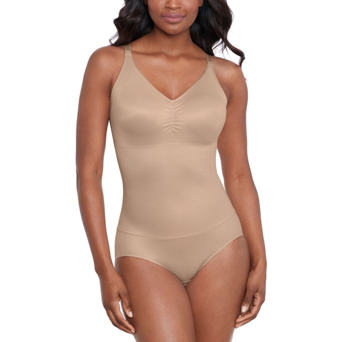 Miraclesuit Women's Comfy Curves Firm Control Wireless Bodybriefer 2510