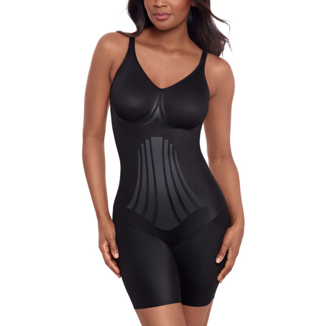 Miraclesuit Women's Modern Miracle Thigh Slimmer Bodysuit 2562