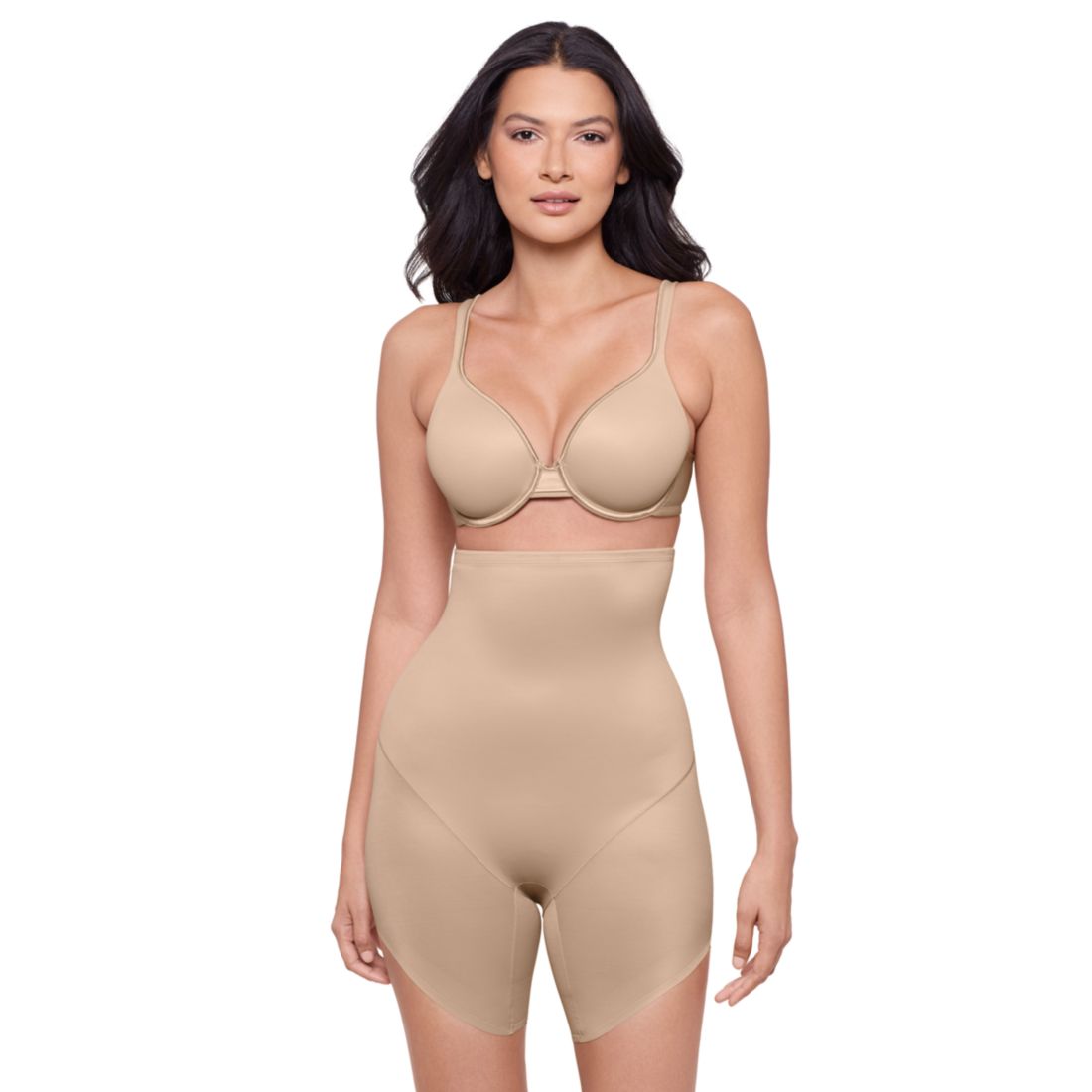 Miraclesuit Showstopper Slanted Hem Shaping High Waisted Short 2448