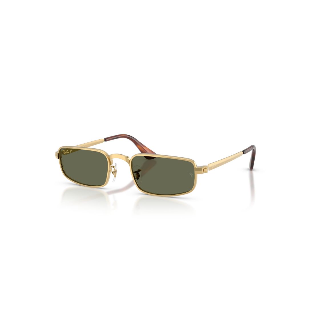 Ray-ban Unisex Rectangle Polarized Sunglasses, RB3927