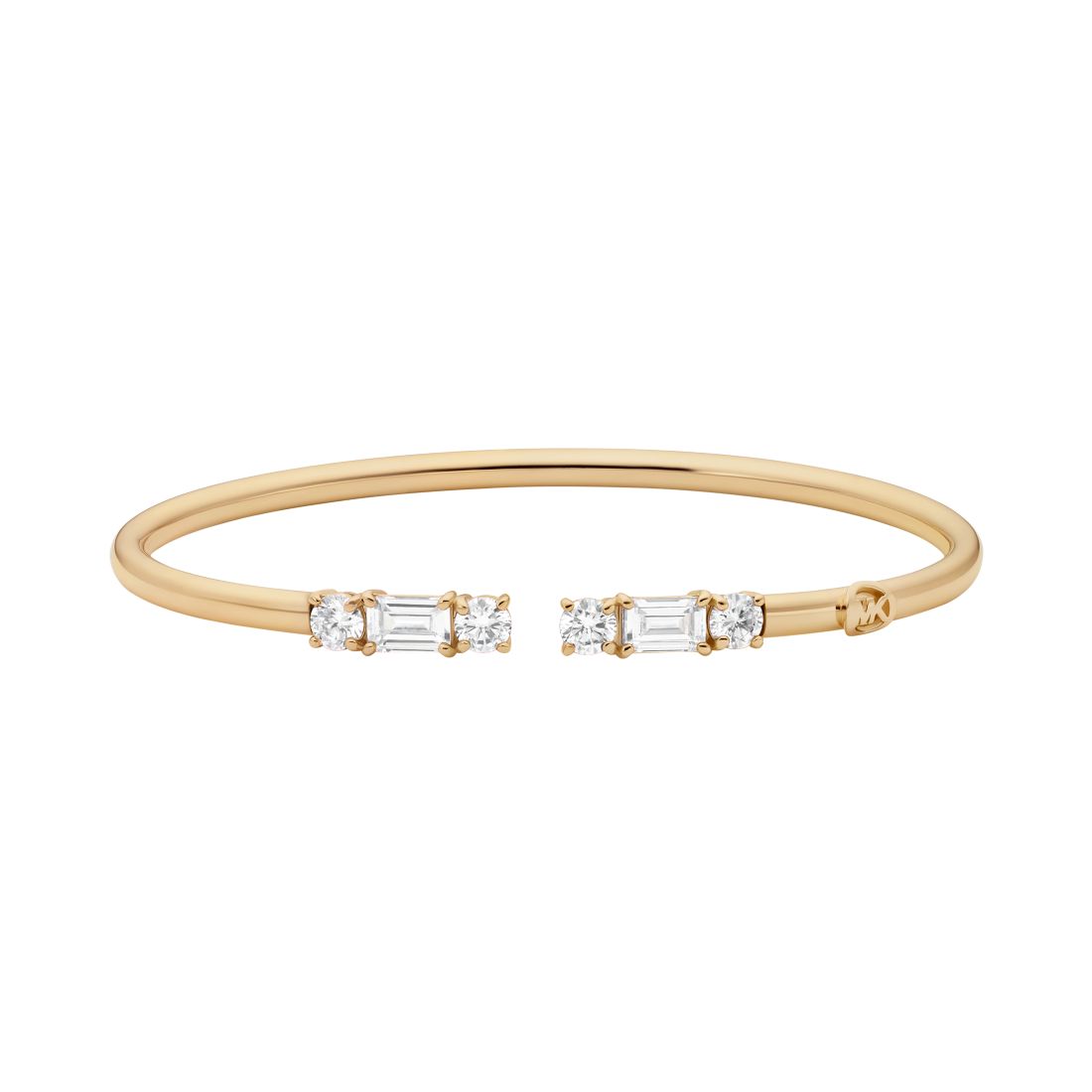 Michael Kors Mixed Cut Flex Cuff Bracelet