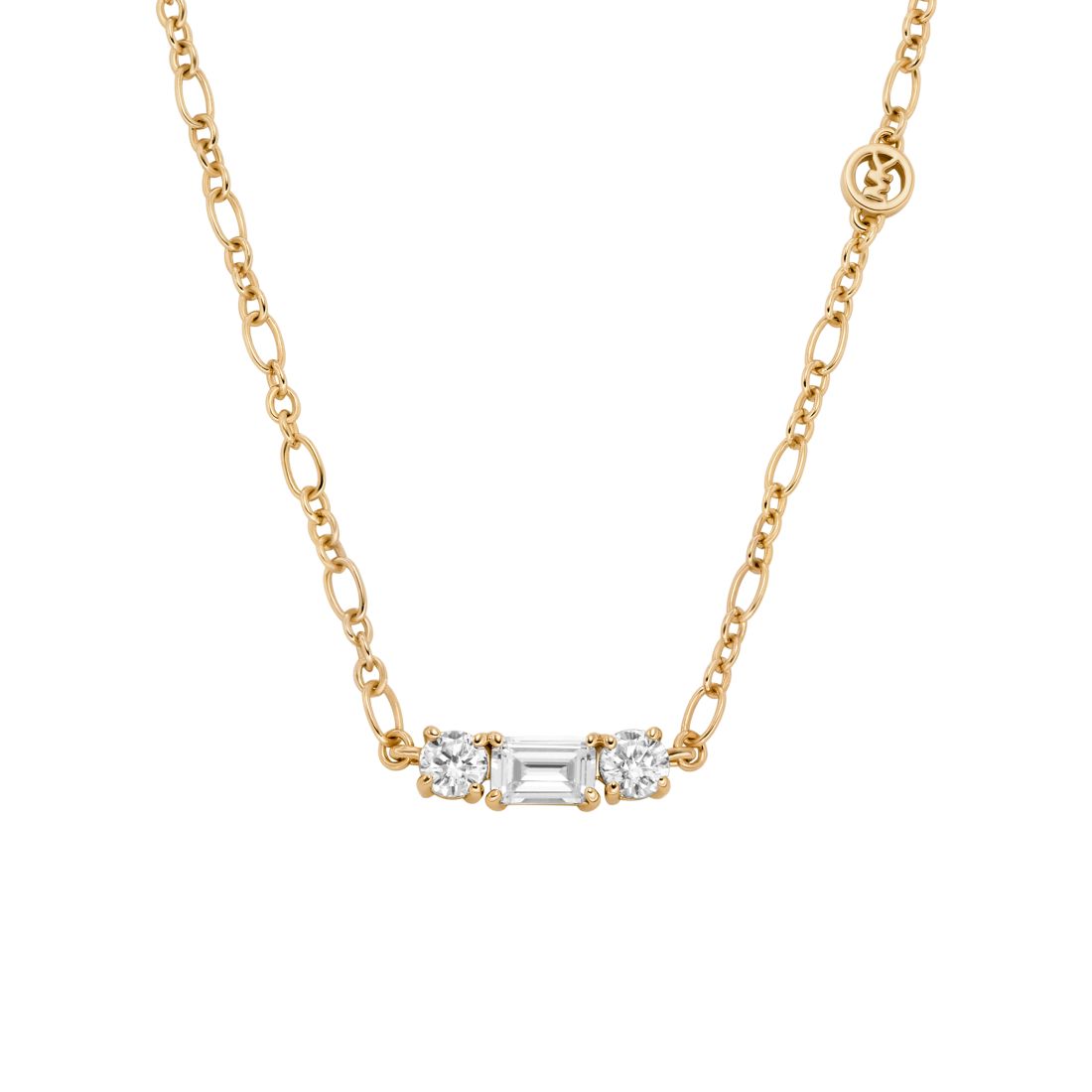 Michael Kors Mixed Cut Stone Necklace
