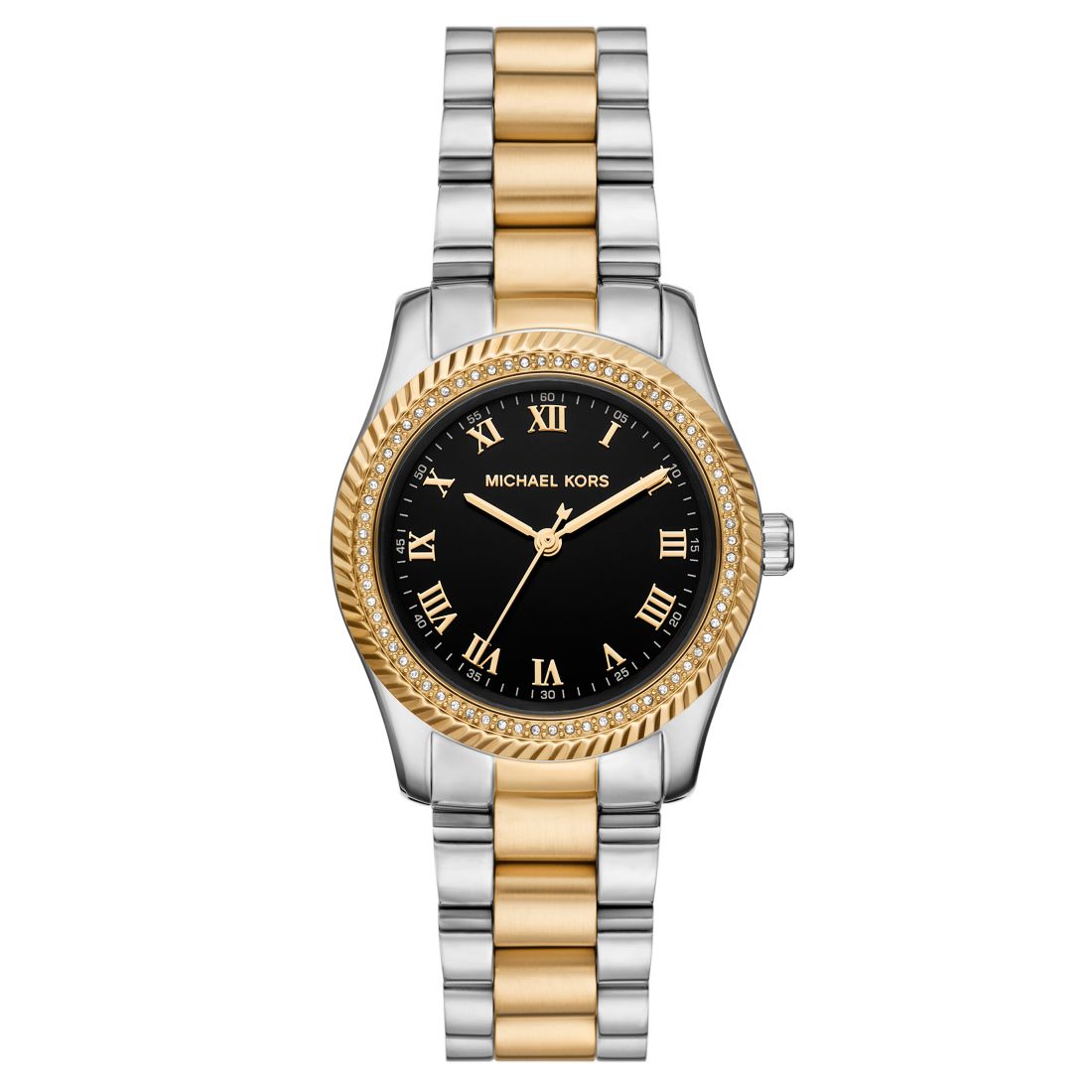 Michael Kors Michael Michael Kors Women's Lexington Three-Hand Two-Tone Stainless Steel Watch 33mm