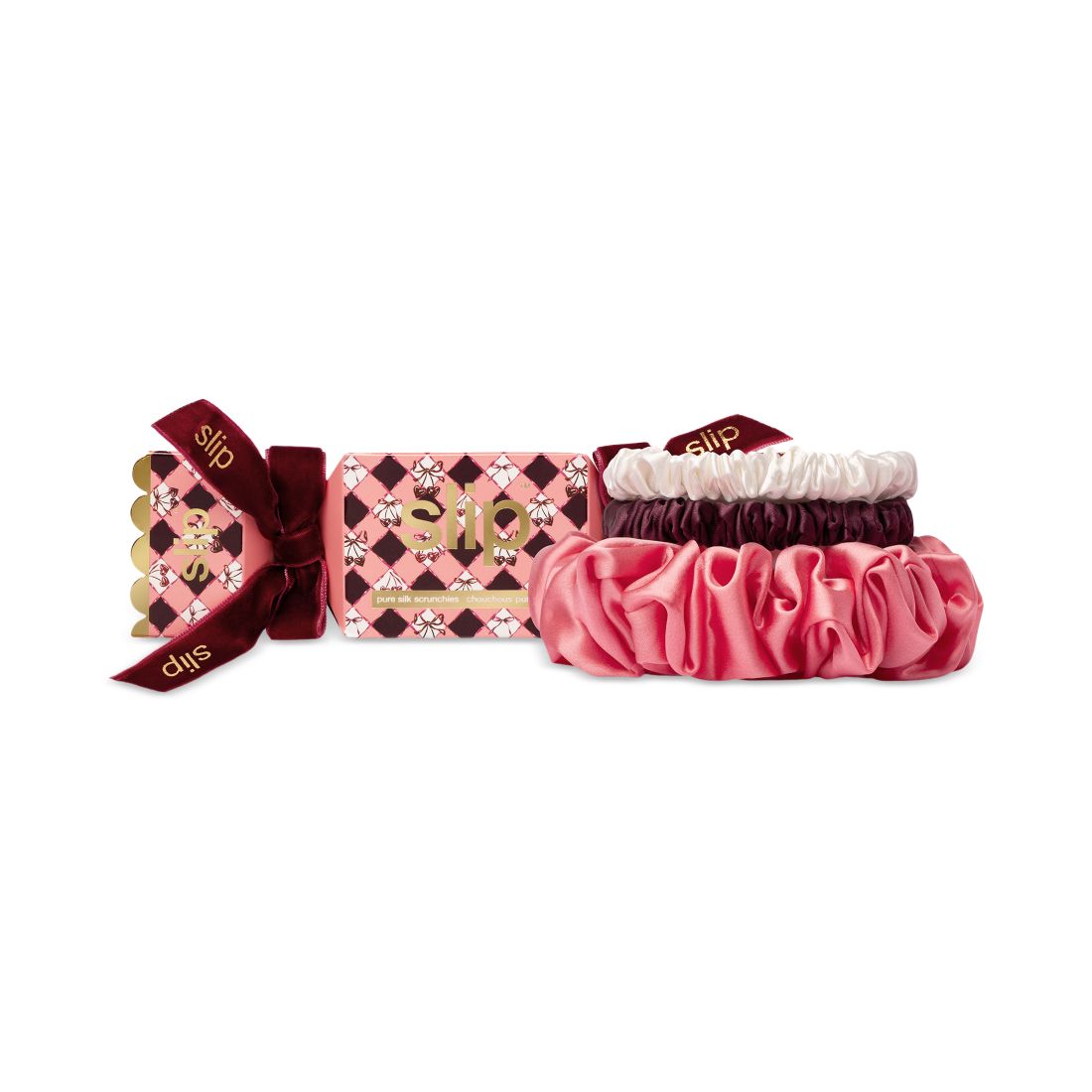 Slip 4-Pc. Sweetheart Assorted Scrunchies and Set