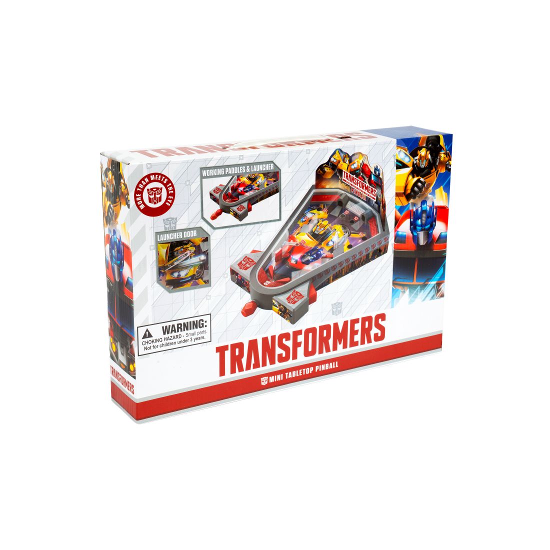 World Tech Toys Transformers Mini Tabletop Baseball Pinball Game Toy