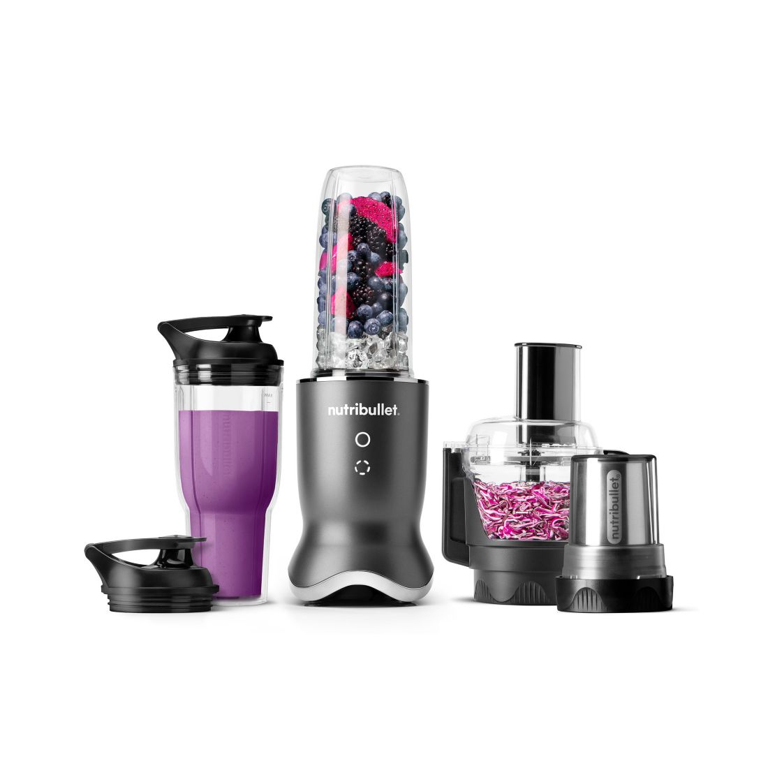 Nutribullet Ultra Plus+ Compact Kitchen System with Food Processor and Coffee Grinder Attachments