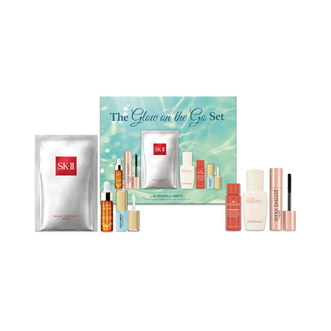 Created For Macy's 6-Pc. The Glow On The Go Makeup Set