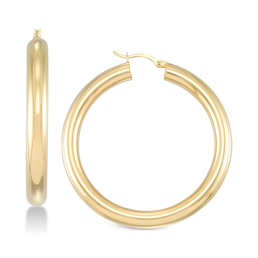 Simone I. Smith Polished Hoop Earrings