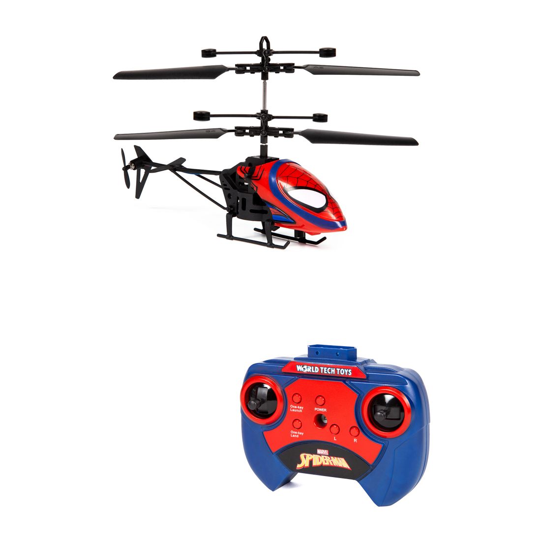 World Tech Toys Marvel Spider-Man 2CH Ir Helicopter