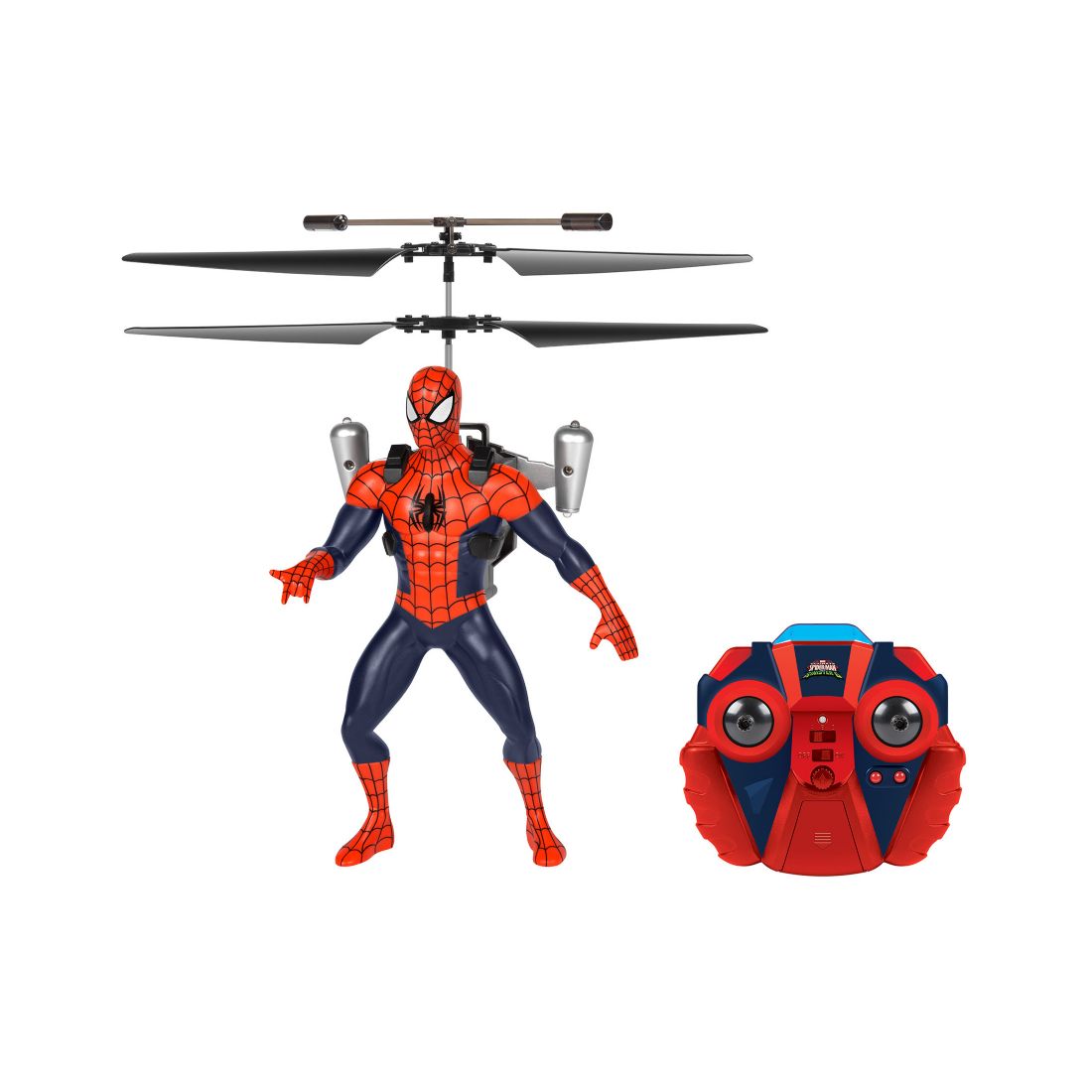 World Tech Toys Marvel Licensed Ultimate Spider-Man Vs the Sinister Jetpack Helicopter