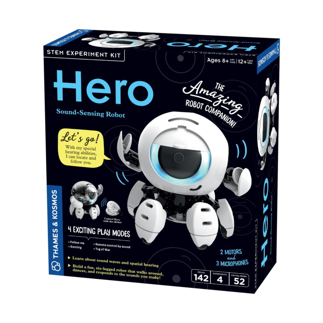 Thames & Kosmos Hero: Sound-Sensing Robot