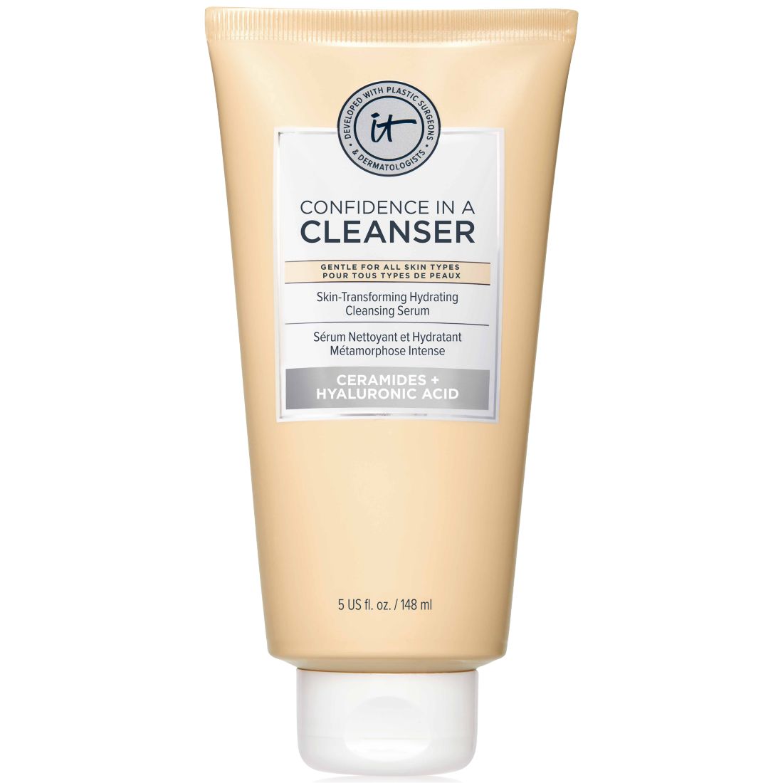 It Cosmetics Confidence in a Cleanser Hydrating Face Wash, 5 fl. oz.