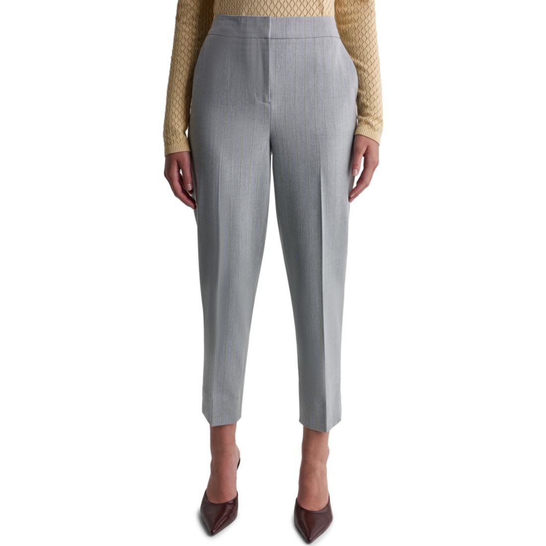 Bcbg Women's High-Rise Slim Ankle Pants