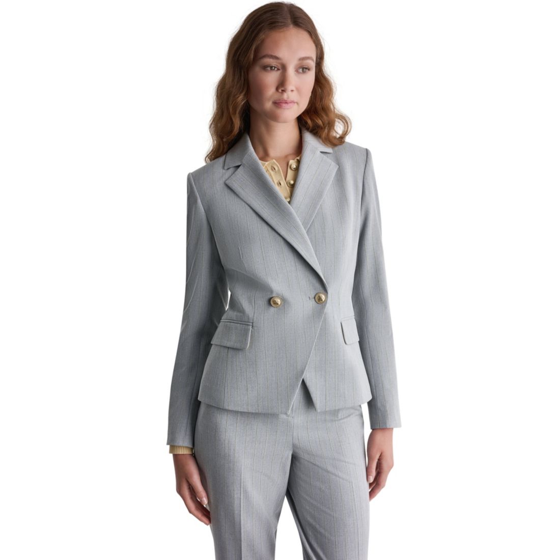 Bcbg Women's Double-Breasted Notch Collar Blazer