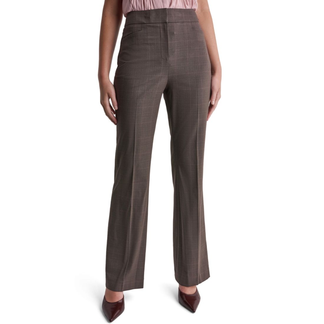 Bcbg Women's High-Waisted Flare Pants