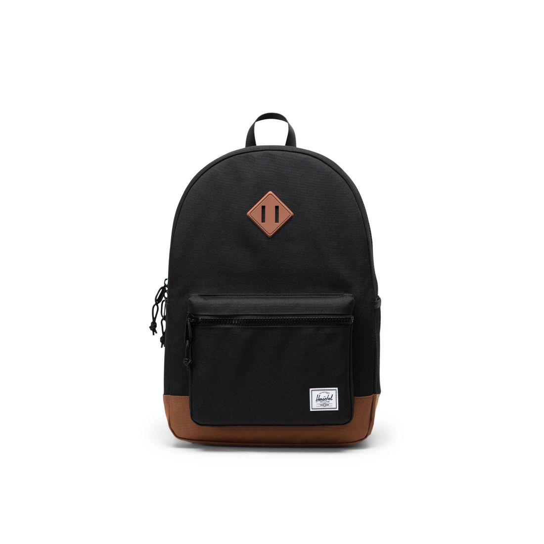 Herschel Supply Heritage 16.9" Backpack - Black, Saddle Brown