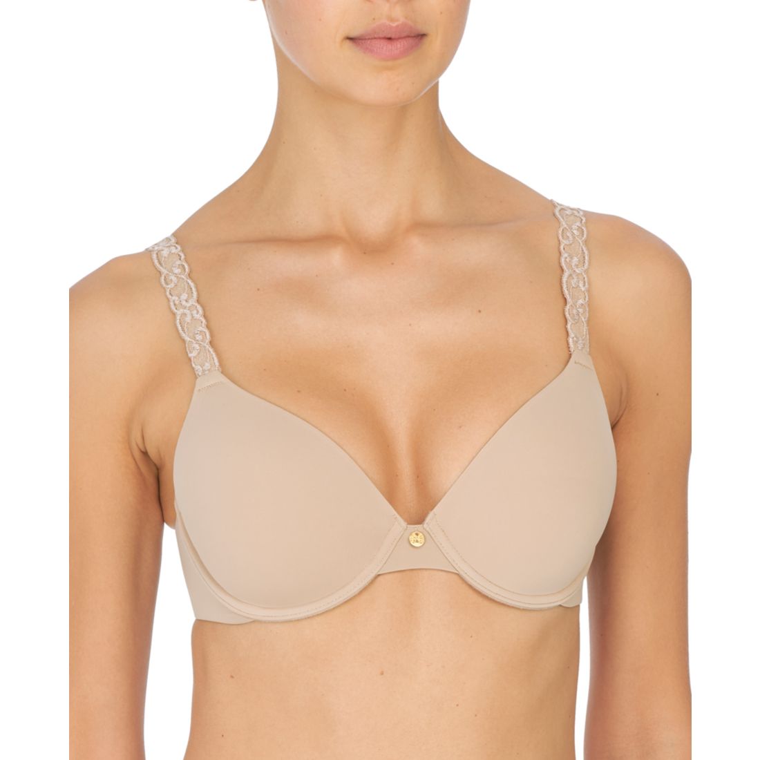 Natori Women's Pure Luxe Custom Coverage Contour Underwire Bra 732080