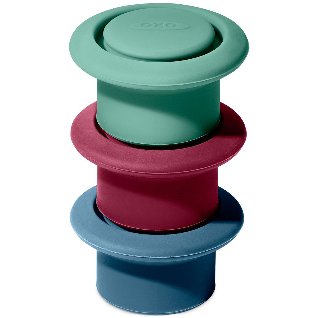 Oxo 3-Pc. Silicone Wine Stoppers