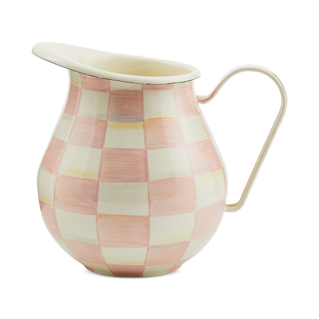 Mackenzie-childs Rosy Check Pitcher