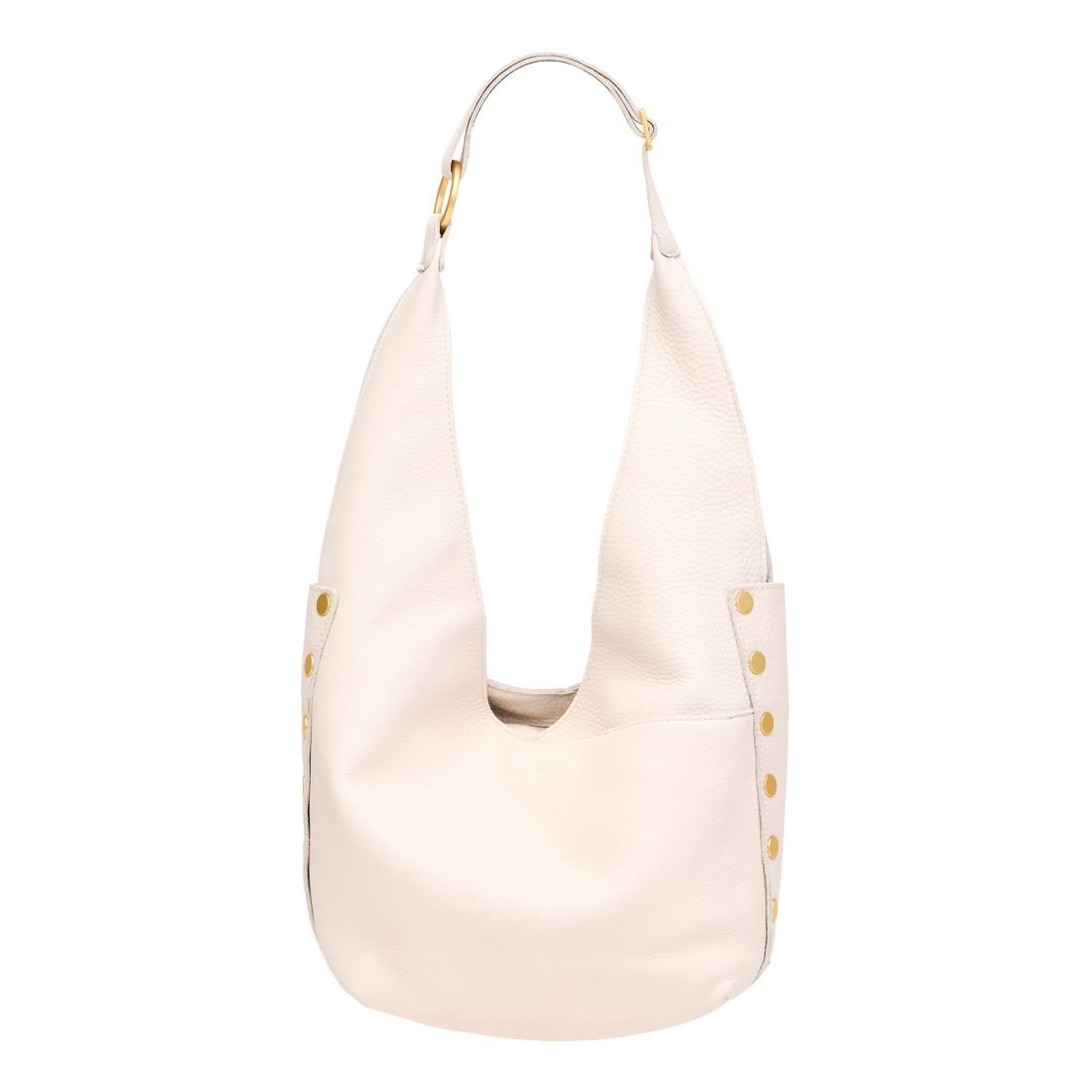 Hammitt Tom Zipper Small Leather Hobo Handbag