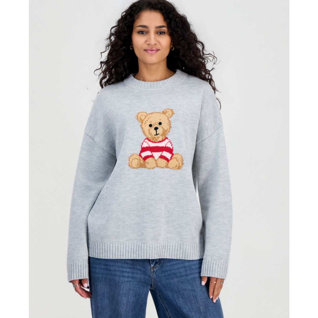 Just Polly Juniors' Teddy Bear Tunic Sweater