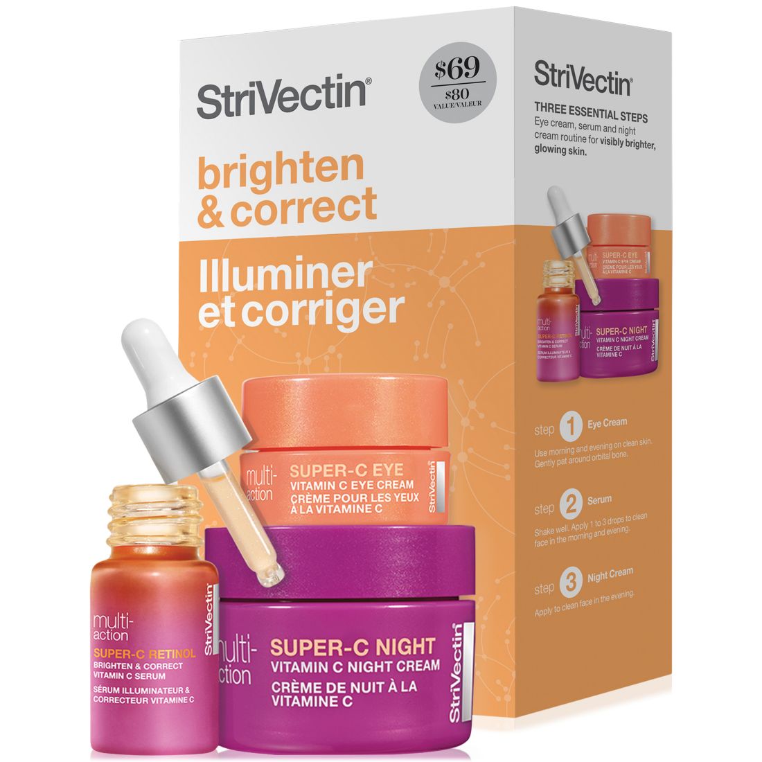 Strivectin 3-Pc. Multi-Action Brighten & Correct Set