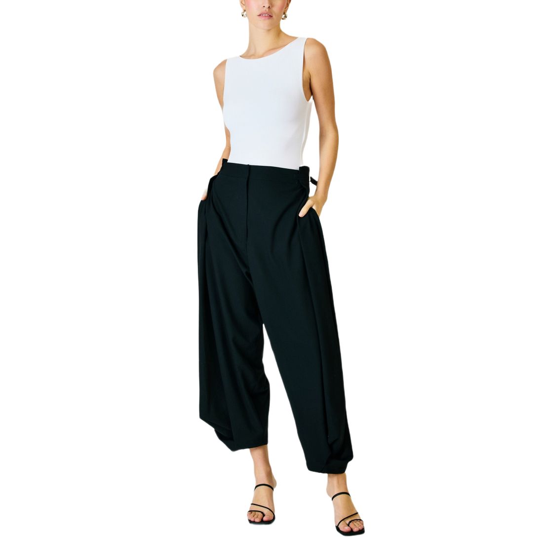 Line & Dot Women's Cosette Relaxed Ankle Pants