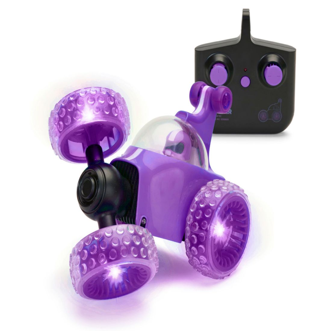 Sharper Image Wheelie Spinner Stunt Car Toy
