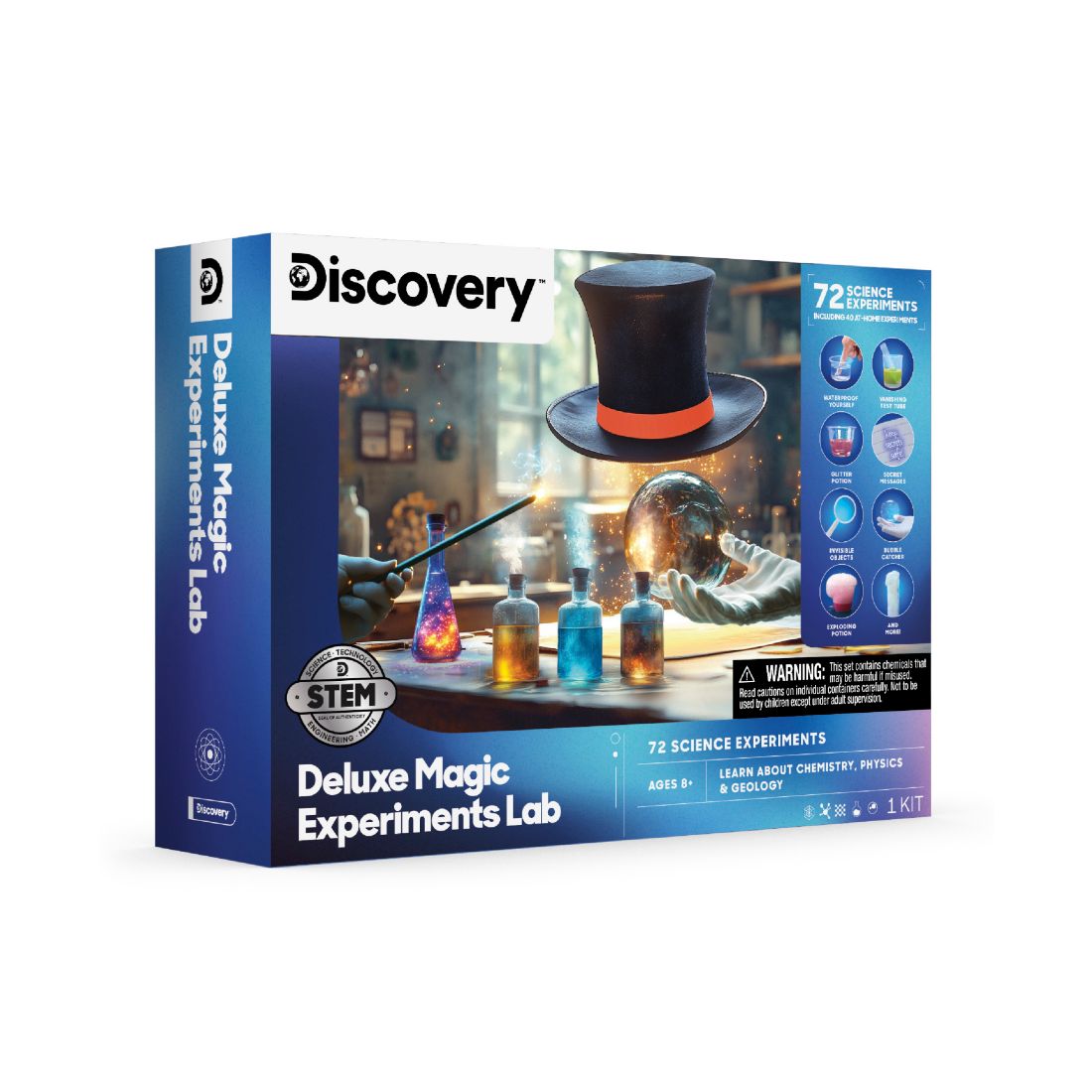 Discovery Kids Mind-Blowing Magic Experiments Lab Kit