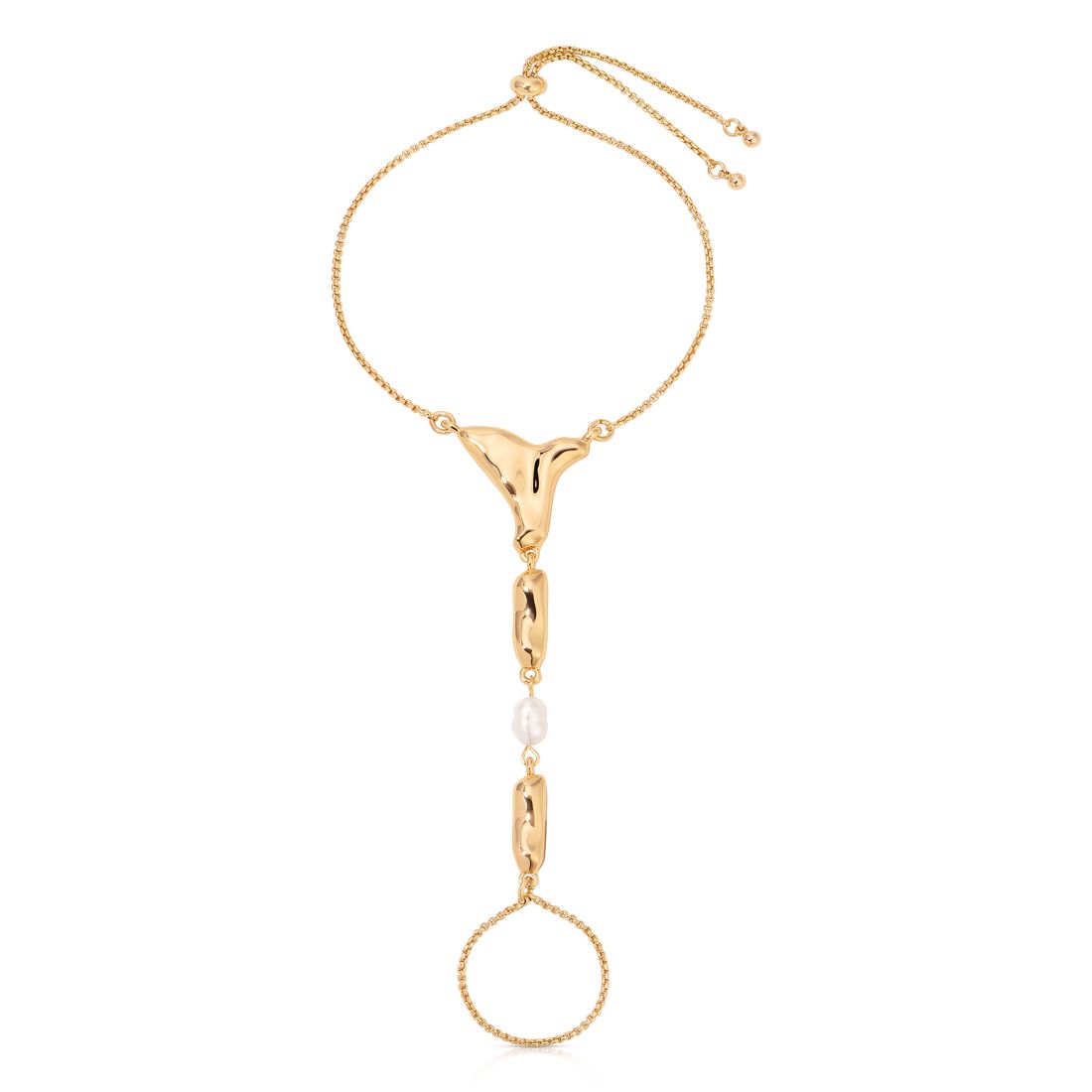 Ettika Liquid Metal Hand Chain