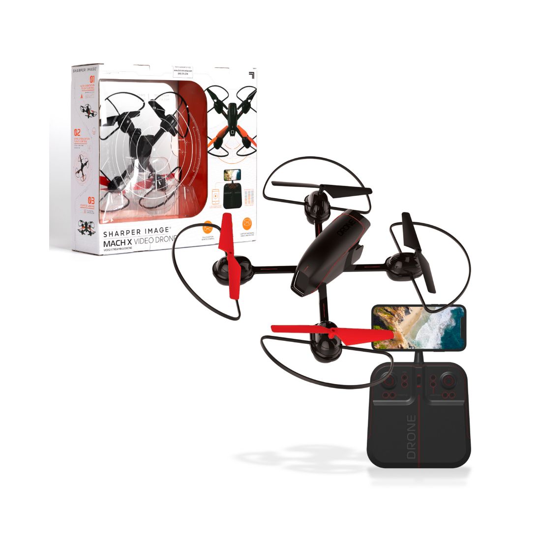 Sharper Image Streaming Camera Mach X-Video Drone