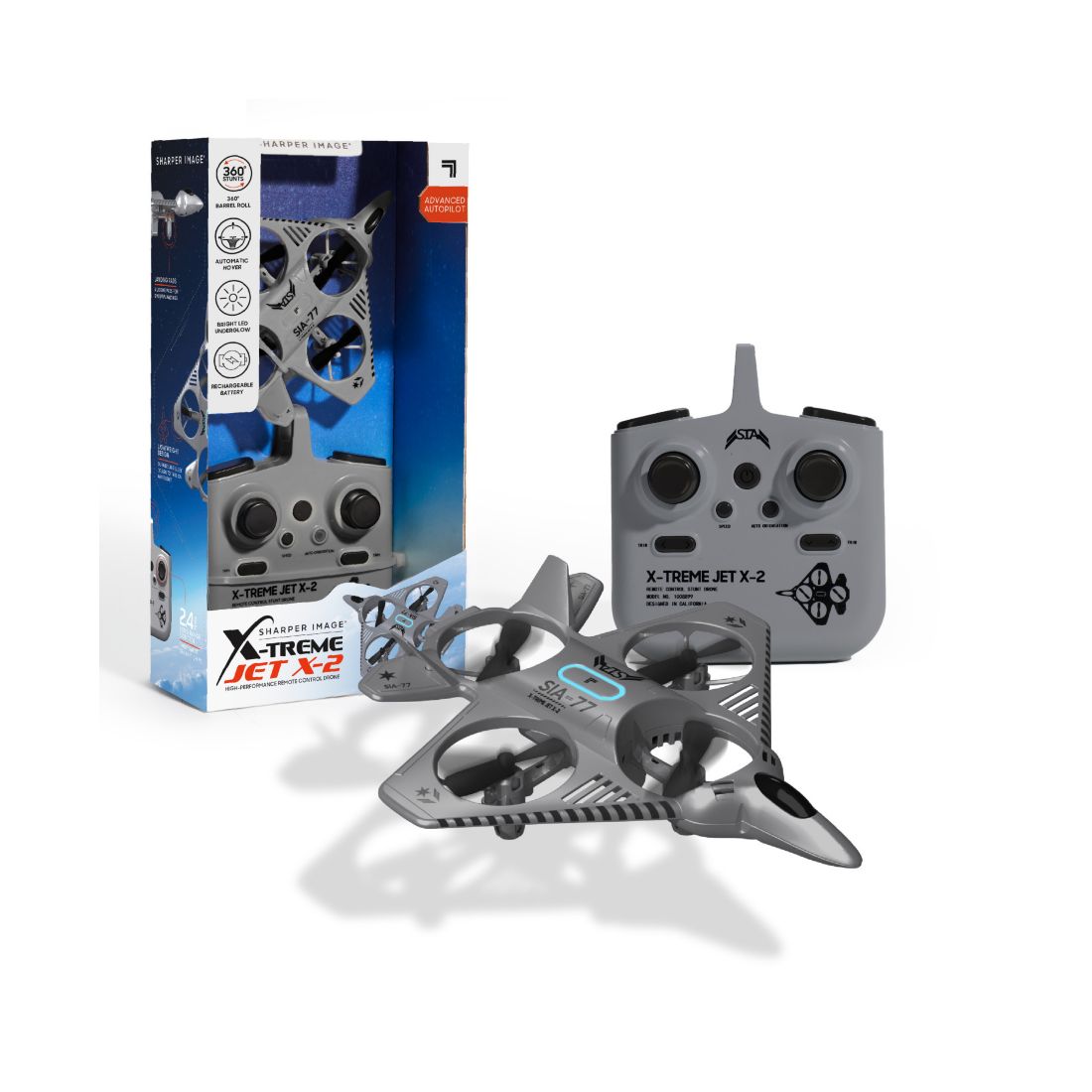 Sharper Image X-Treme Jet X-2 High-Performance Remote Control Drone
