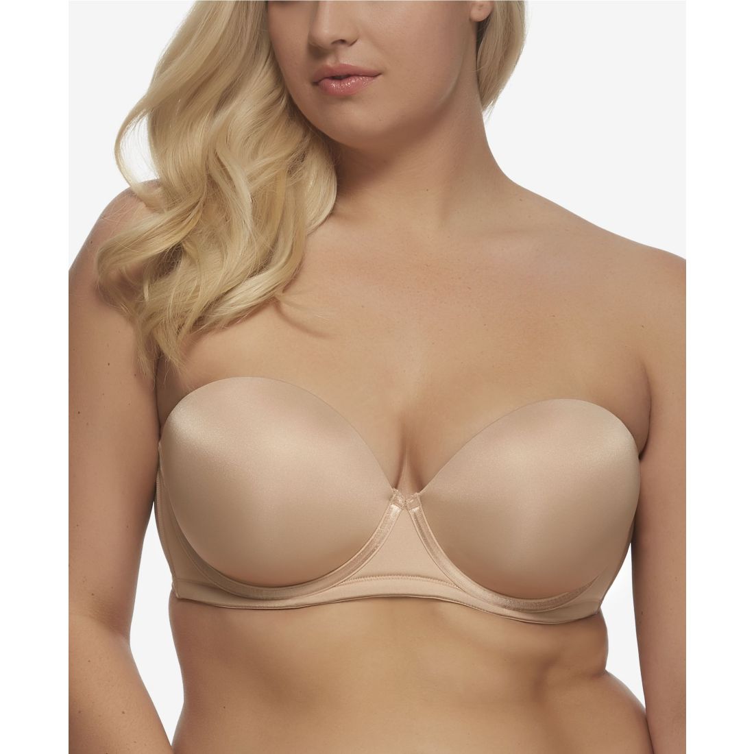 Paramour By Felina Marvelous Full Figure Strapless Contour Bra