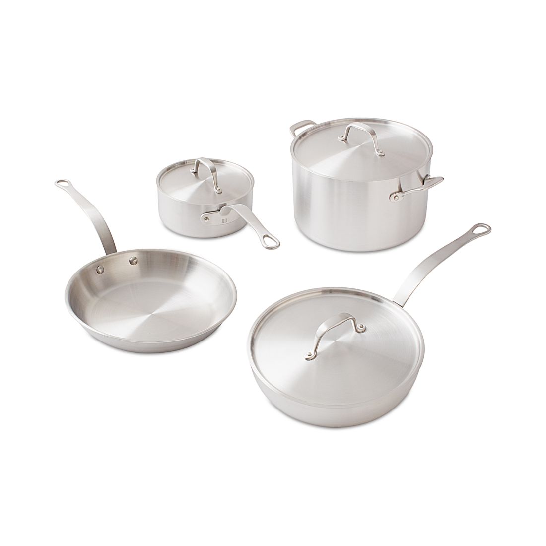 Daniel Boulud Kitchen 7-Pc. Stainless Clad Cookware Set