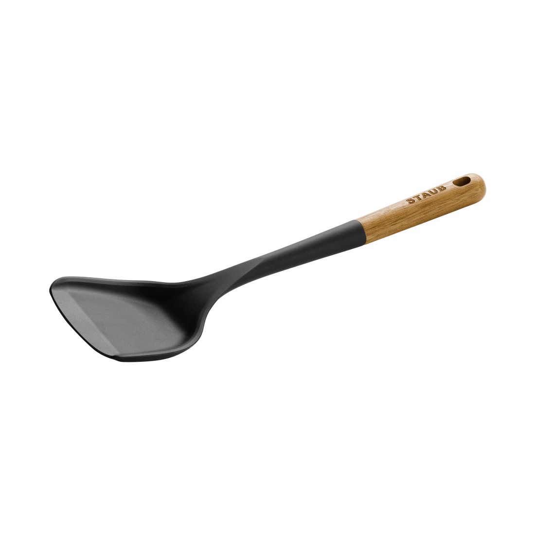 Staub Tools 12.25" Wok Turner - Black, Brown
