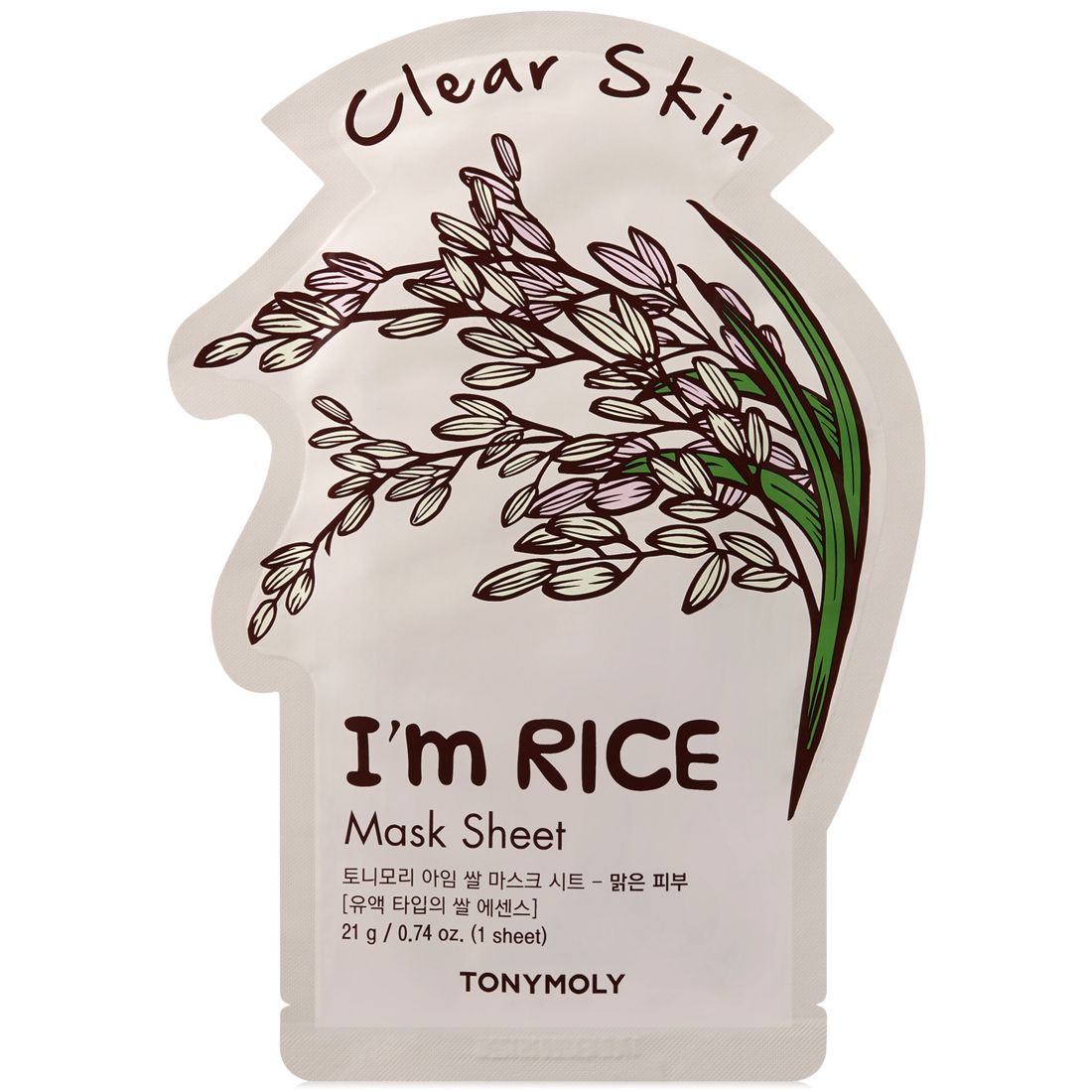 Tonymoly I'm Rice Sheet Mask - Clear Skin