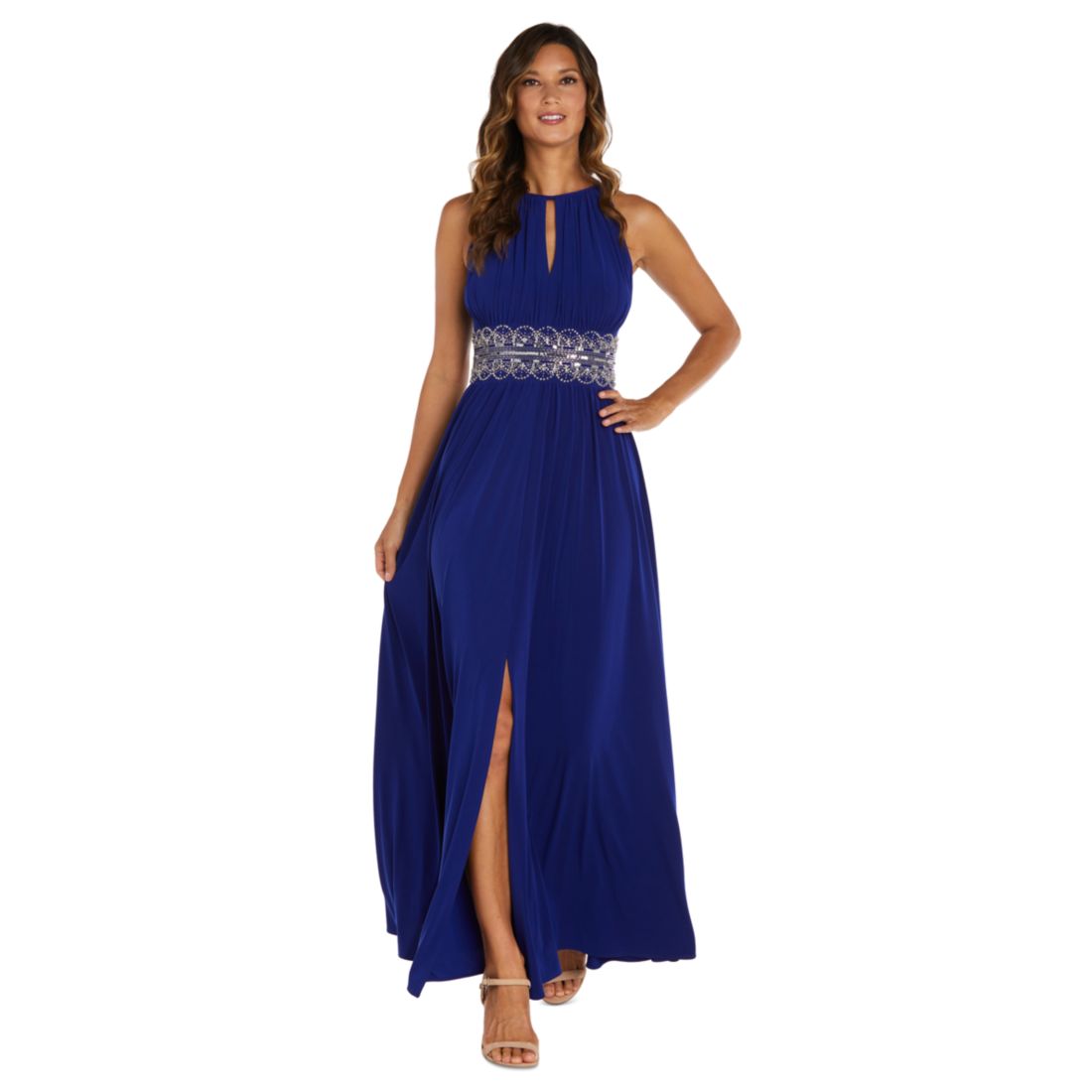 R & M Richards Petite Beaded Gown
