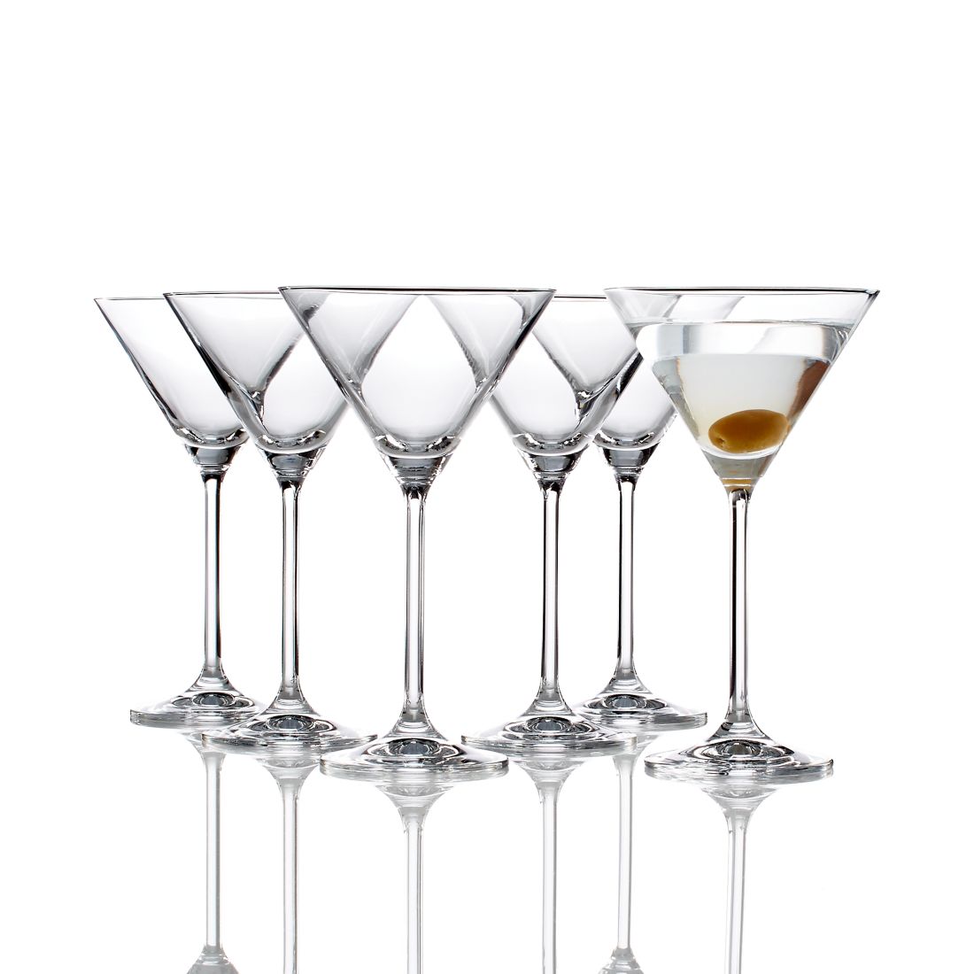 Lenox Tuscany Martini Glasses 6 Piece Value Set