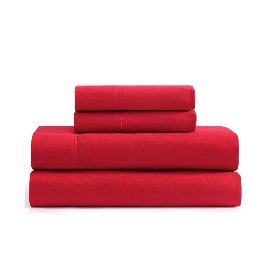 Tommy Hilfiger Solid 200-Thread Count Cotton Percale 4-Pc. Sheet Set, King