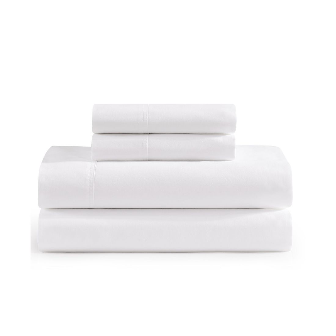 Tommy Hilfiger Solid 200-Thread Count Cotton Percale 3-Pc. Sheet Set, Twin