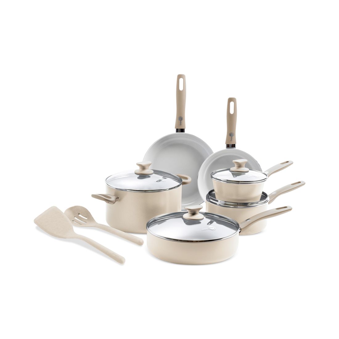 Greenpan Dover Ceramic Nonstick 12-Piece Cookware Set