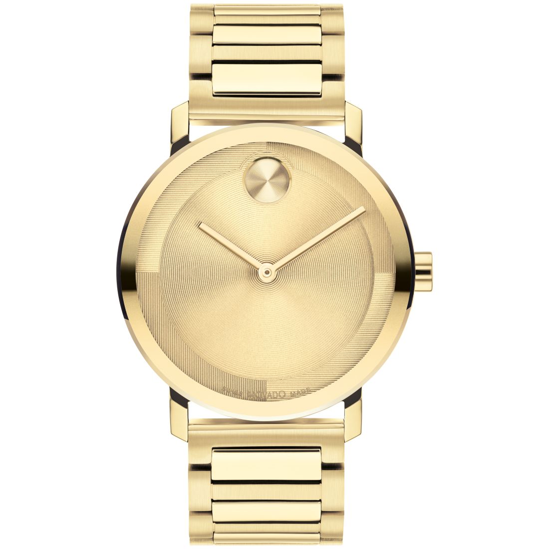 Movado Men's Bold Evolution 2.0 Swiss Quartz Ionic Plated Light Gold-Tone 2 Steel Watch 40mm