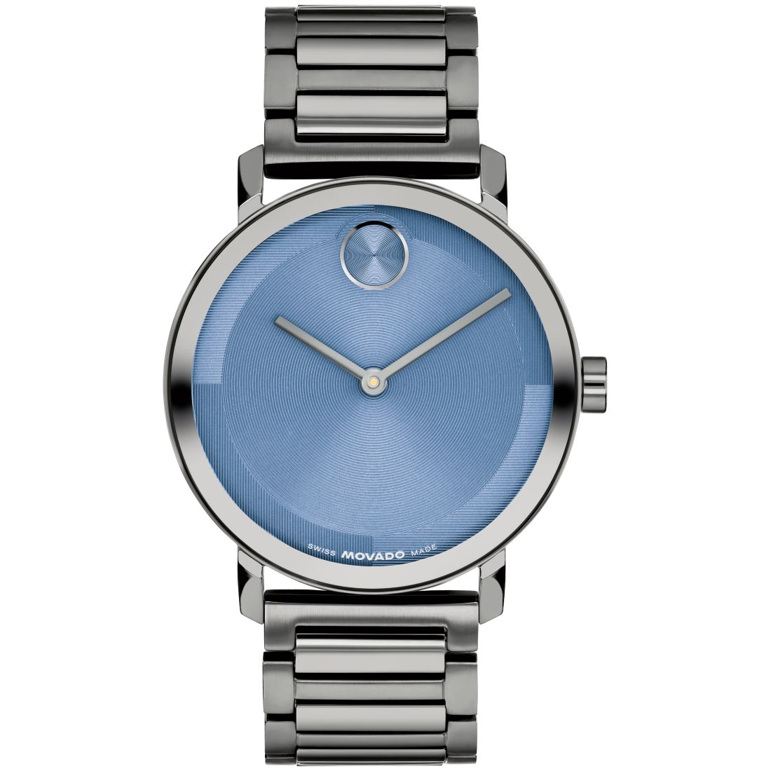 Movado Men's Bold Evolution 2.0 Swiss Quartz Ionic Plated Grey Steel Watch, 40mm