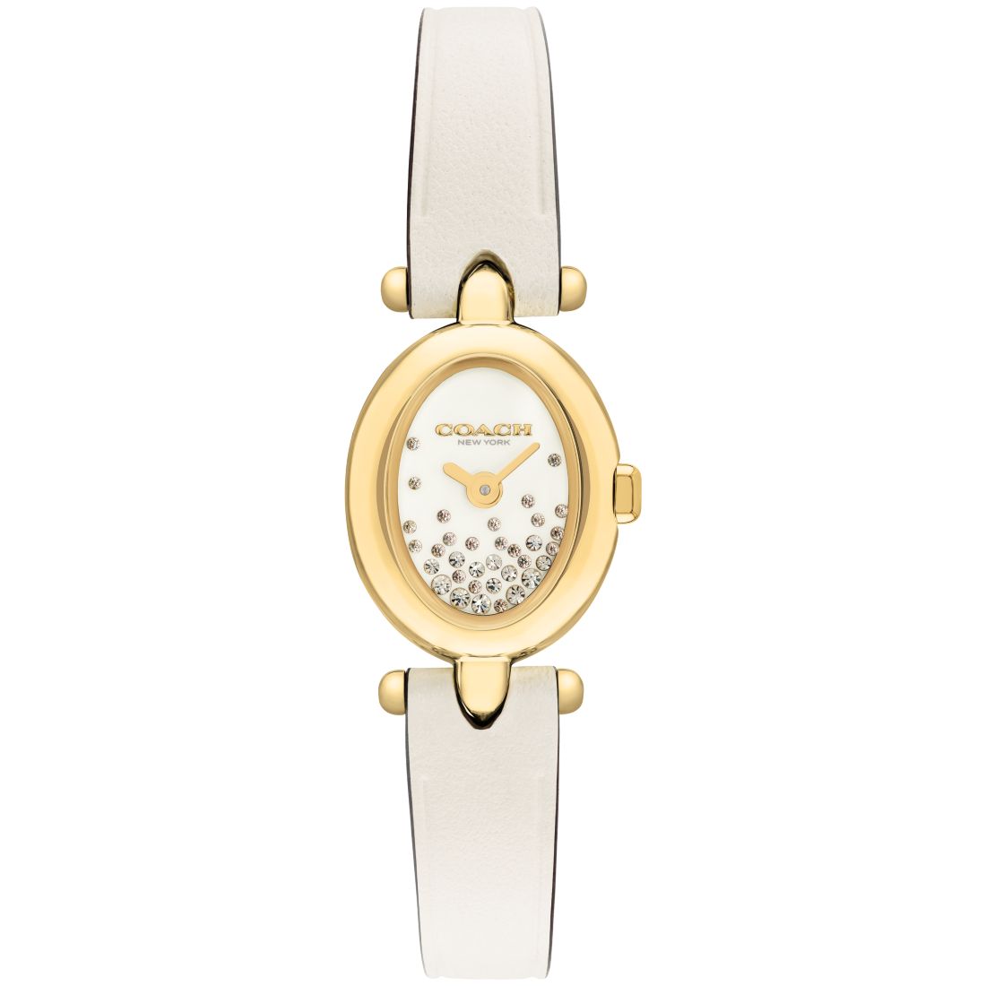 Coach Women's Sammy Chalk Leather Strap Watch 18mm