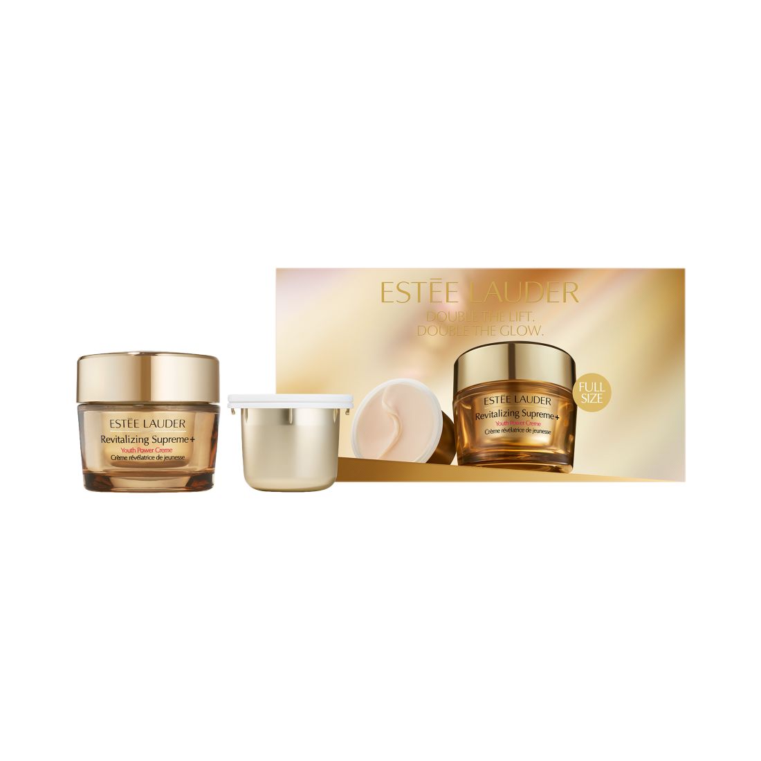Estee Lauder 2-Piece Revitalizing Supreme + Moisturizer Refill Gift Set