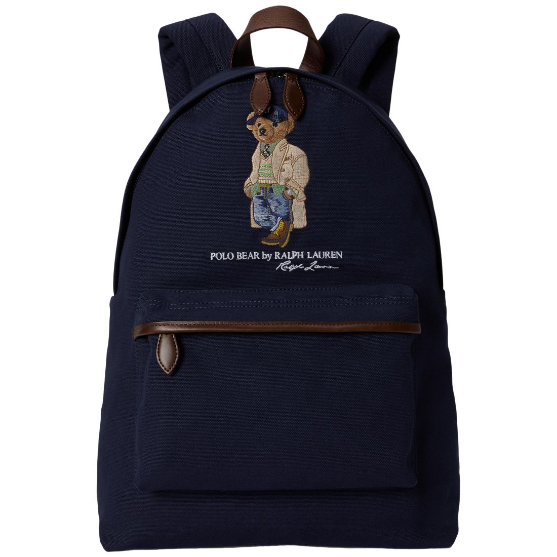 Polo Ralph Lauren Polo Bear Canvas Laptop-Compatible Backpack
