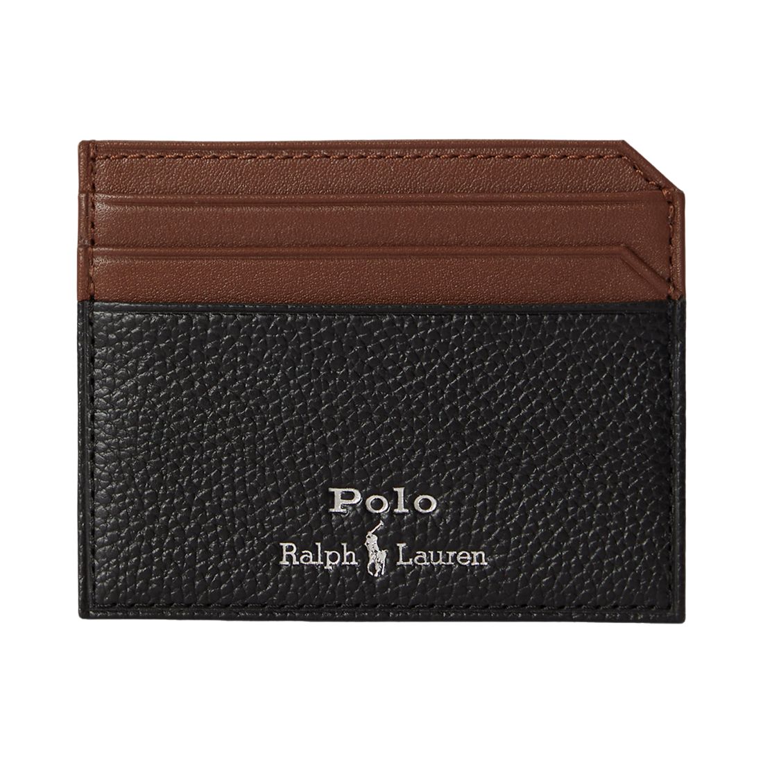 Polo Ralph Lauren Two-Tone Leather Card Case